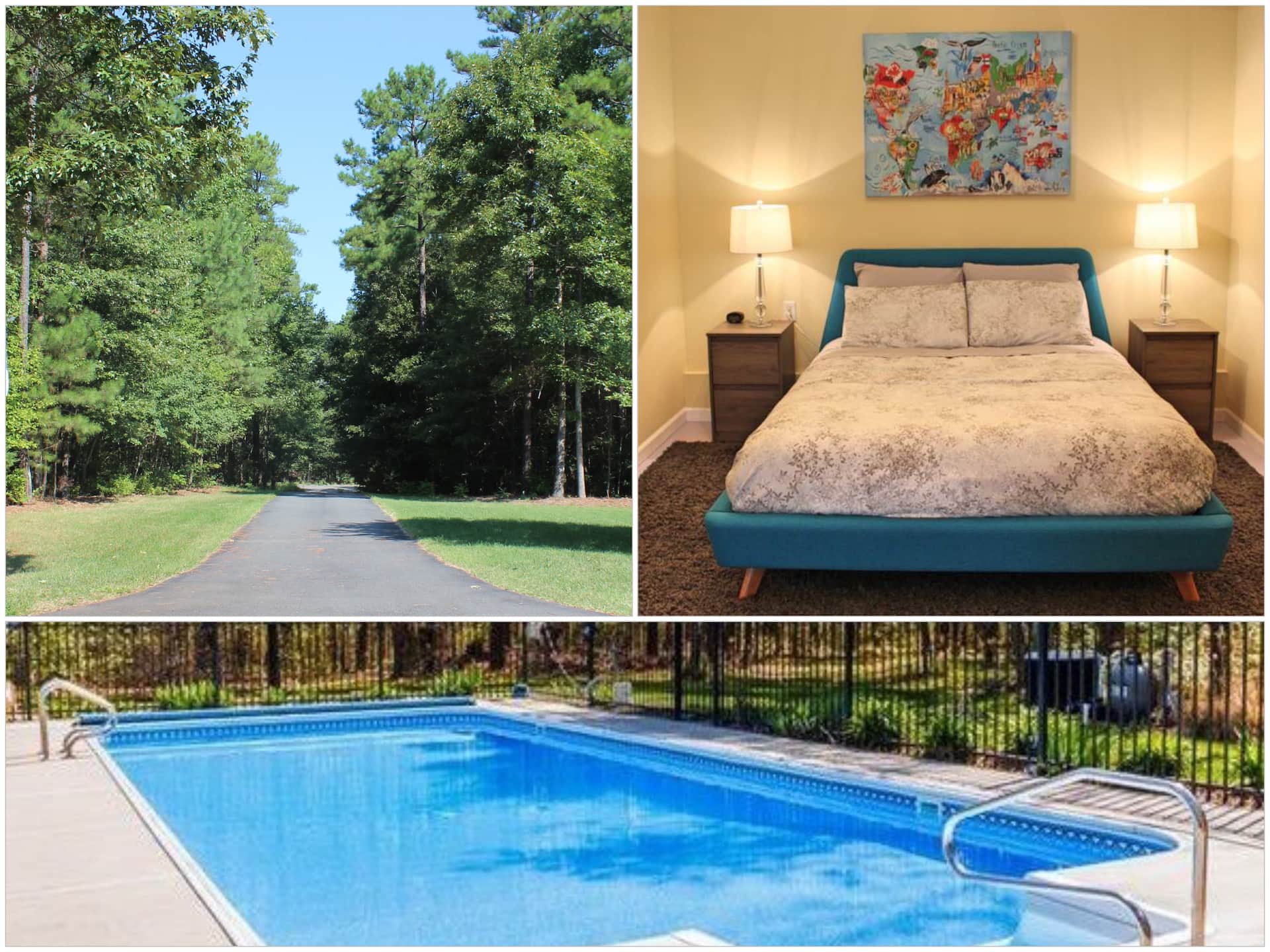 Private and Quiet Pool House Convenient Location