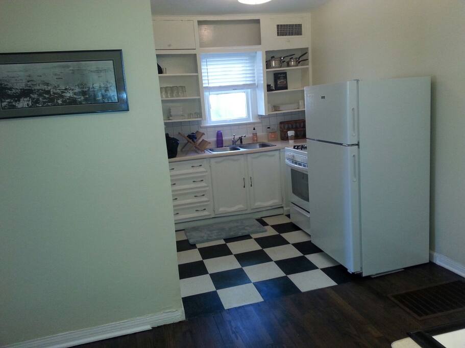 Kitchen view.
