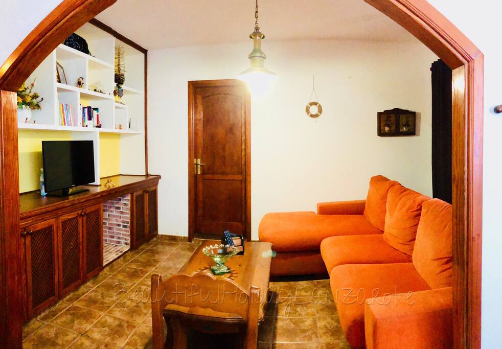 living room with tv and wifi