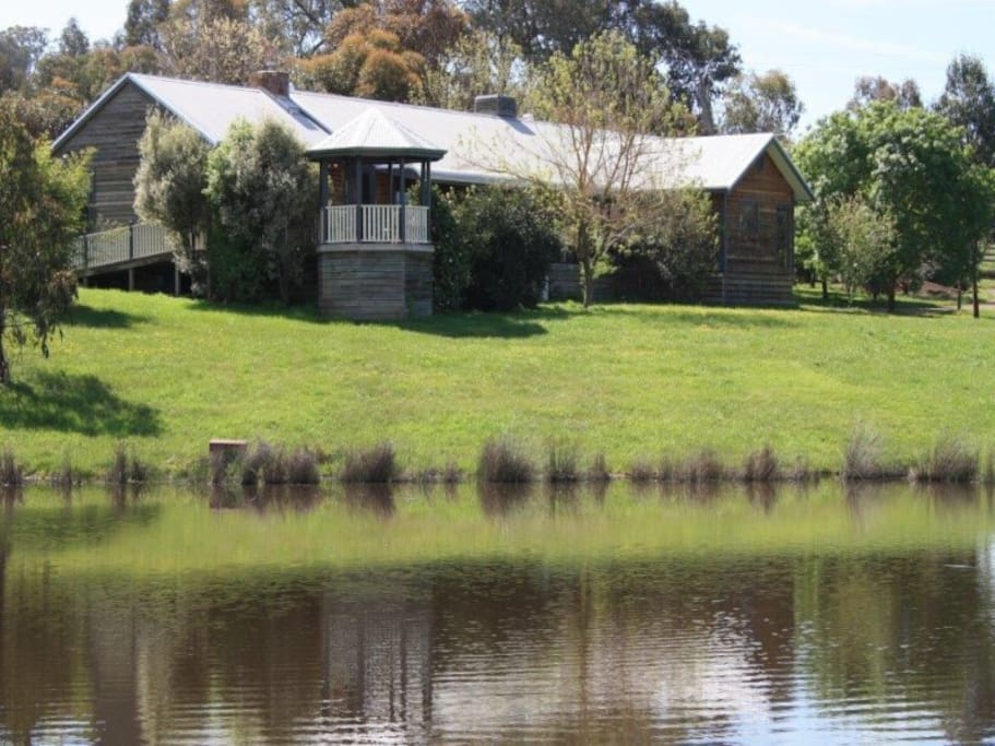 Stunning home overlooking the dam