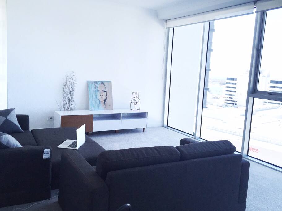 Living room (painting will be replaced with TV) Laptop not included!!