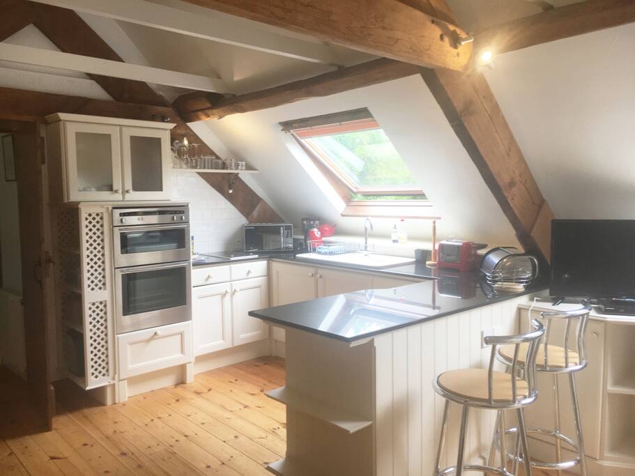 Open plan kitchen