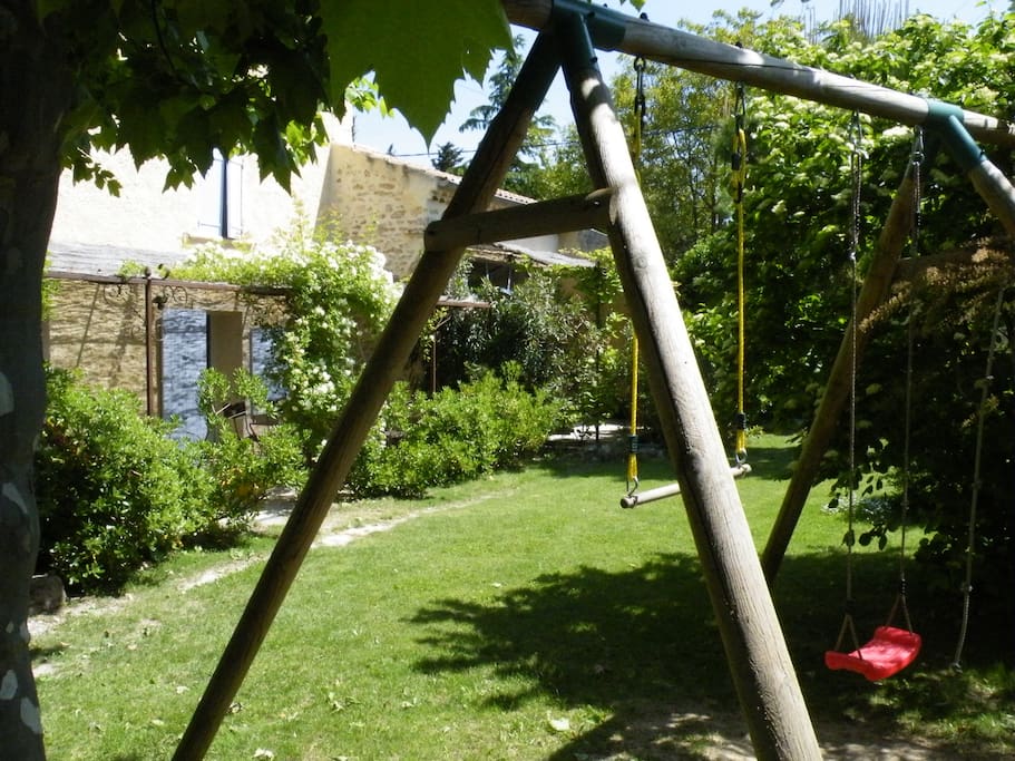 Le jardin côté sud