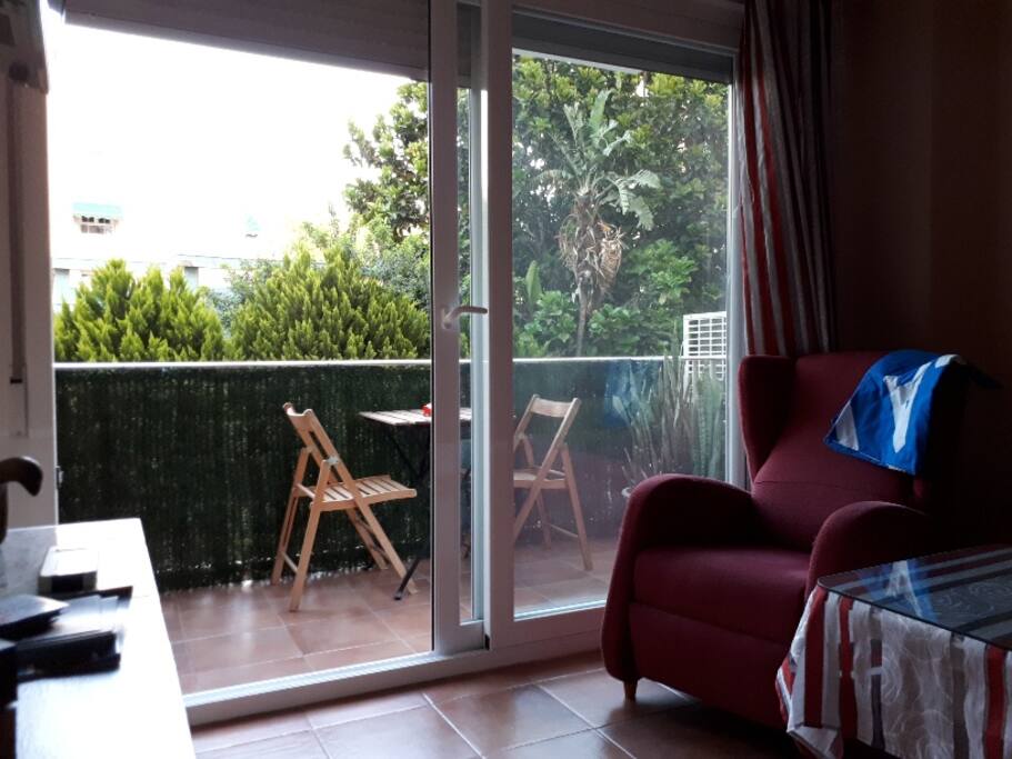 VISTA TERRAZA DESDE EL SALON
