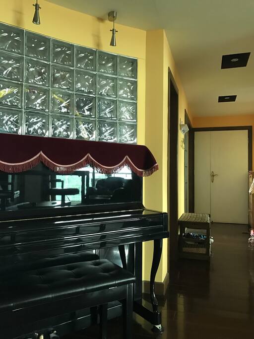 Entrance and Living Room