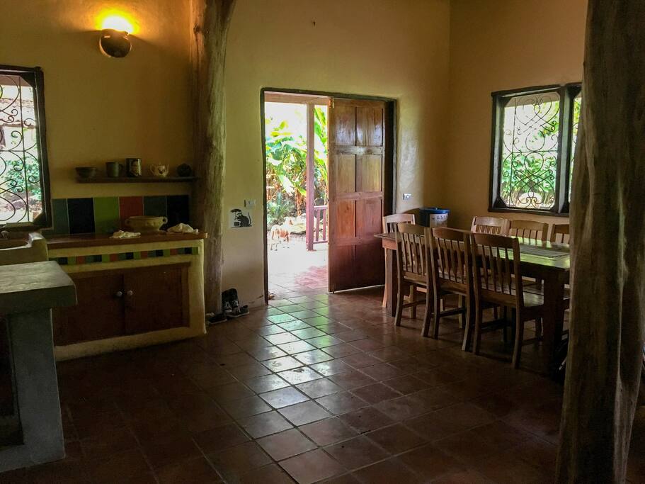 Shared dining area and lounge
