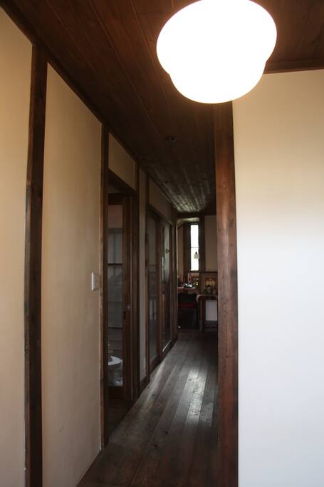 The inside of the front door