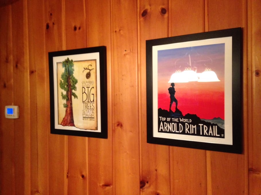 A touch of local artwork.