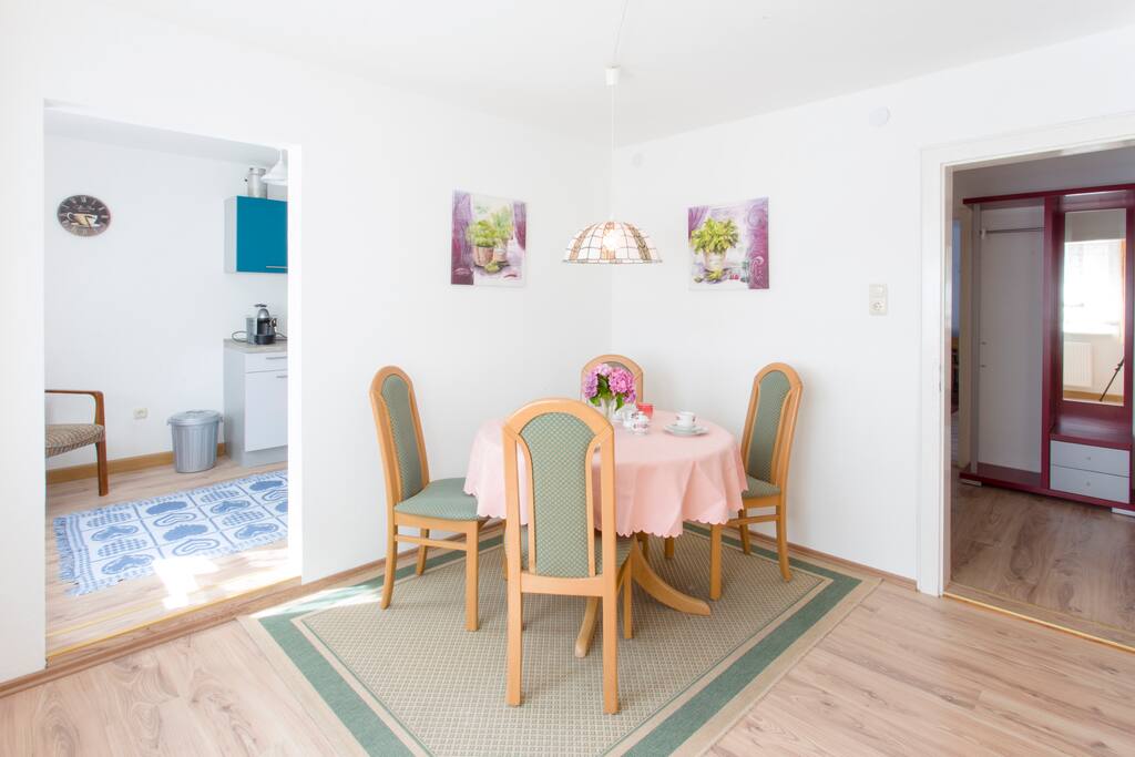 Ob Frühstück oder Abendessen - gemütlich ist es!