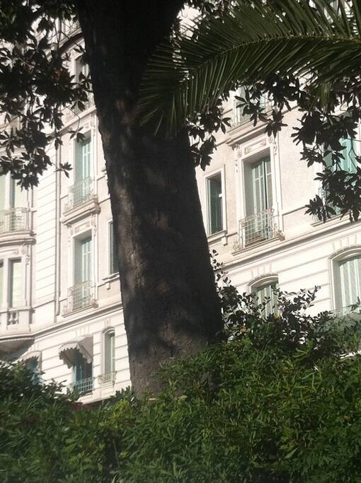 la façade de la résidence Alexandra