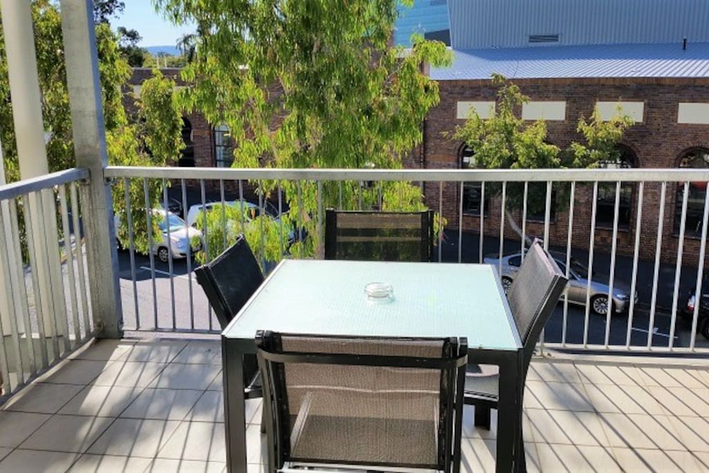 Sunny balcony