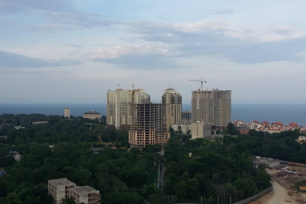 Вид из окон