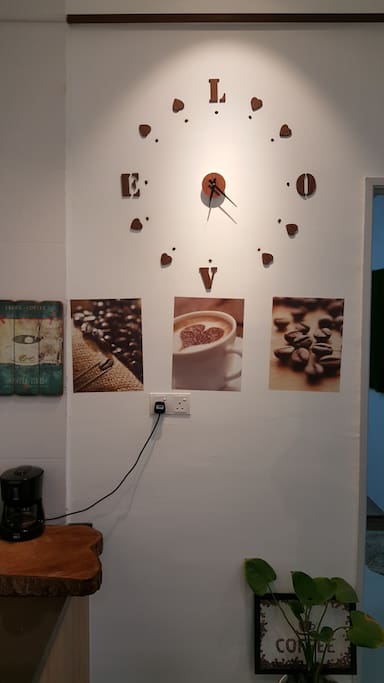 coffee clock