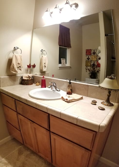 Your Sparkling Clean Private Bathroom