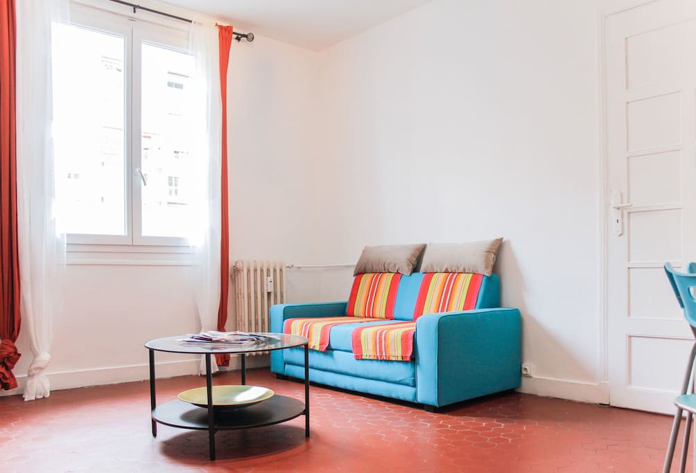Bright living room
