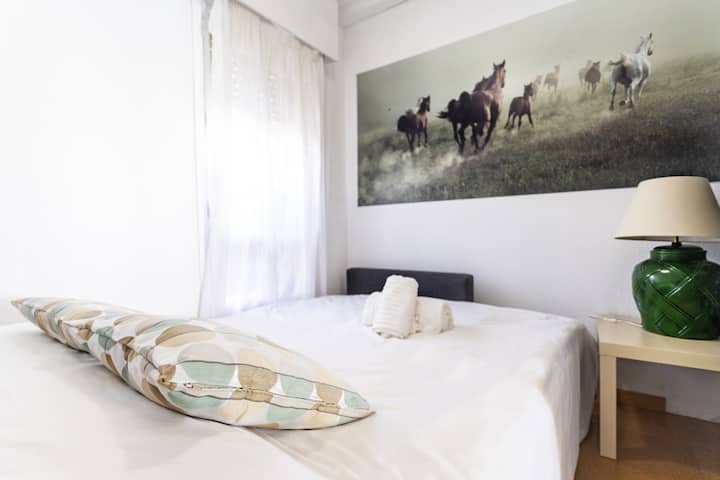 Bedrom me divan krevat (2 persona)