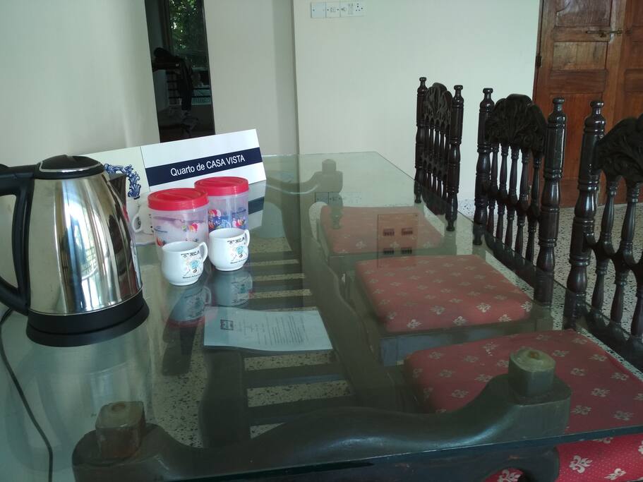 Enjoy unlimited Teas in Common Area