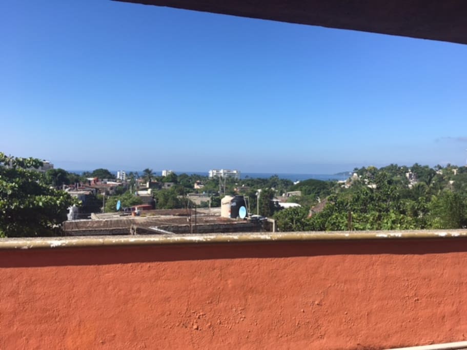 OCEAN VIEW FROM ROOF TERRACE