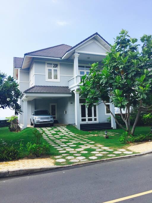 The Villa Front Perspective