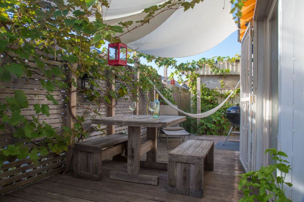 The deck