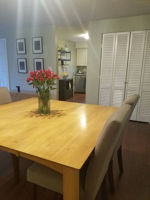 Dining area.