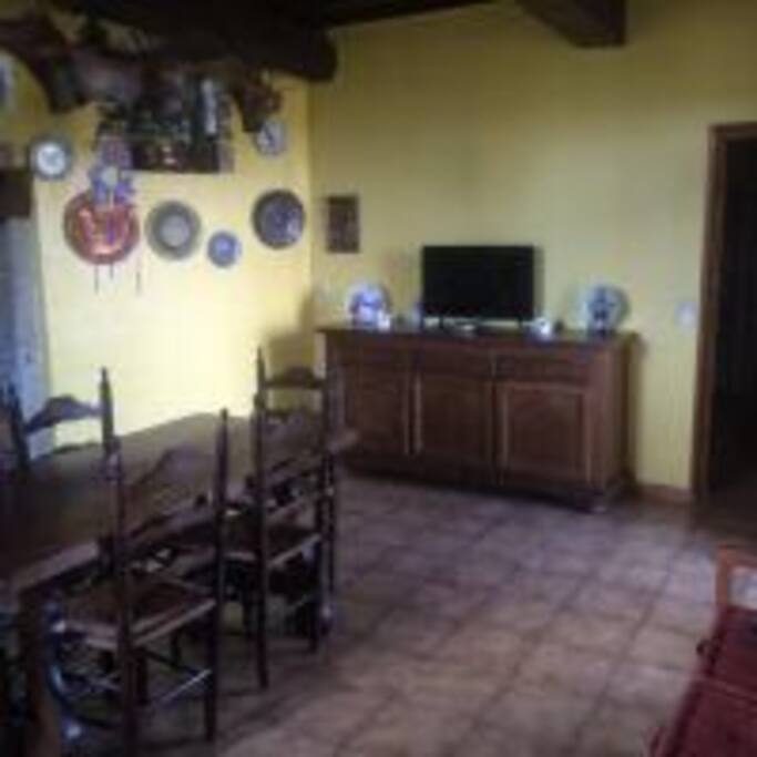 séjour vue de la cuisine