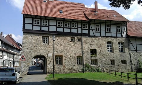 Modern apartment right in the city wall