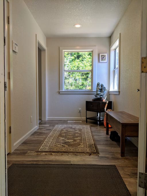Large entry with closet