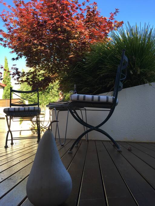 Alfresco dining and courtyard