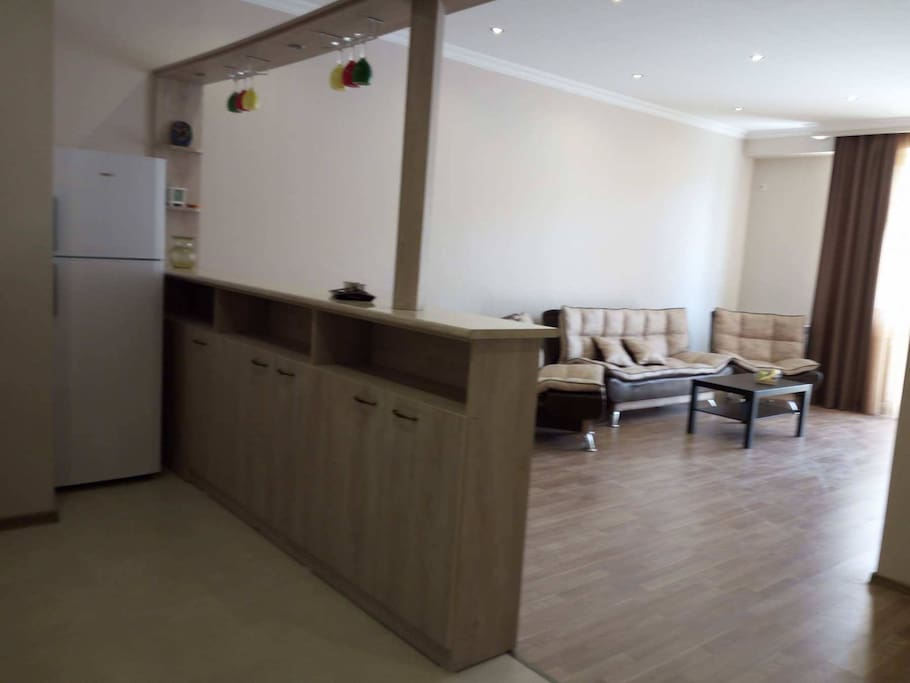 Living room from kitchen