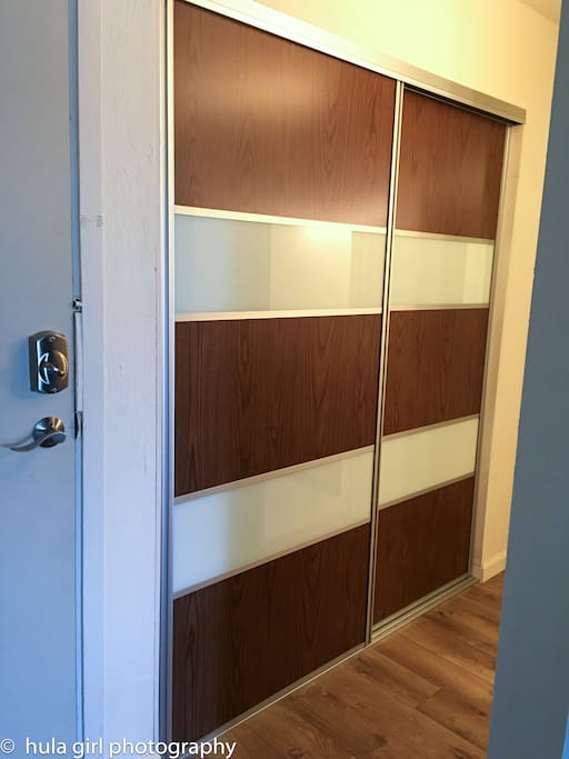 closet to store your things