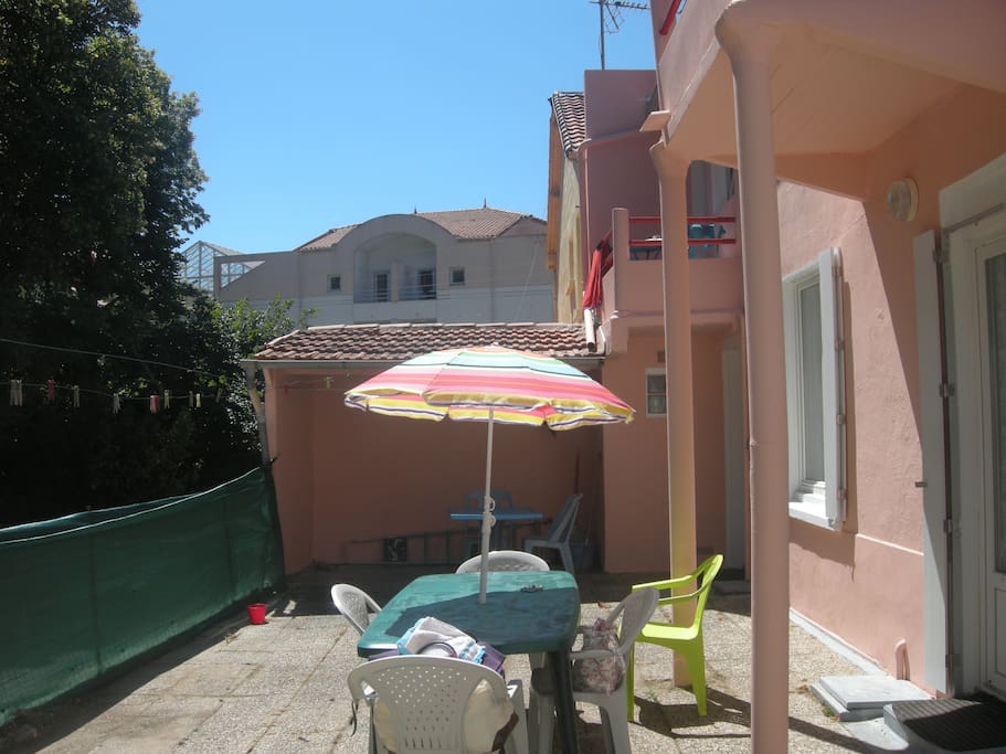 l'arrière de la Villa Paradis