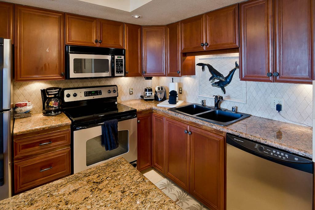 Fully equipped kitchen