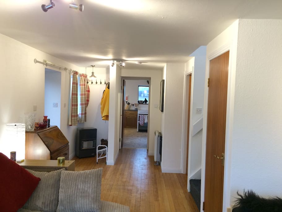 Open plan living area