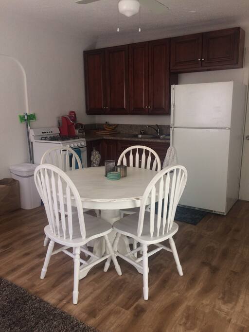 Kitchen and dining room table
