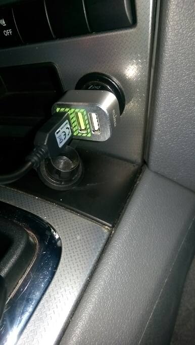 I provide you with a USB port (three ports) and a USB cable for free.