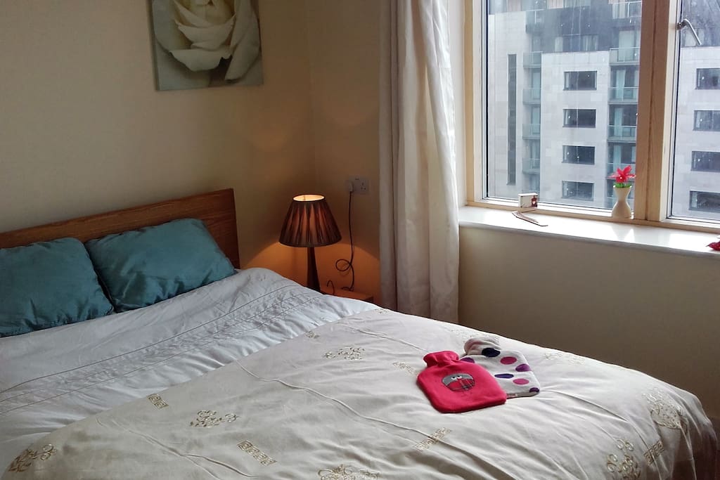 Bright, double room