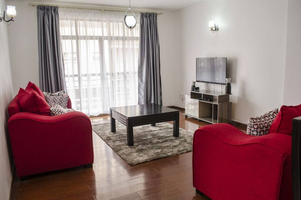 The living room