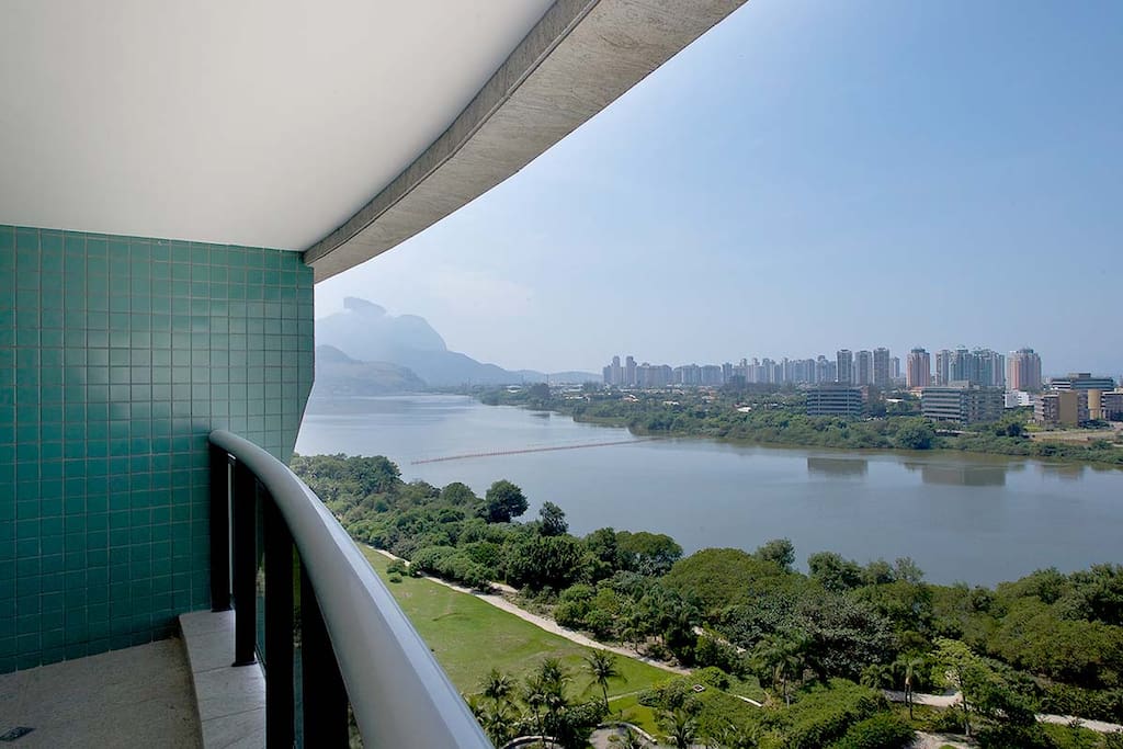 panoramic view from the balcony