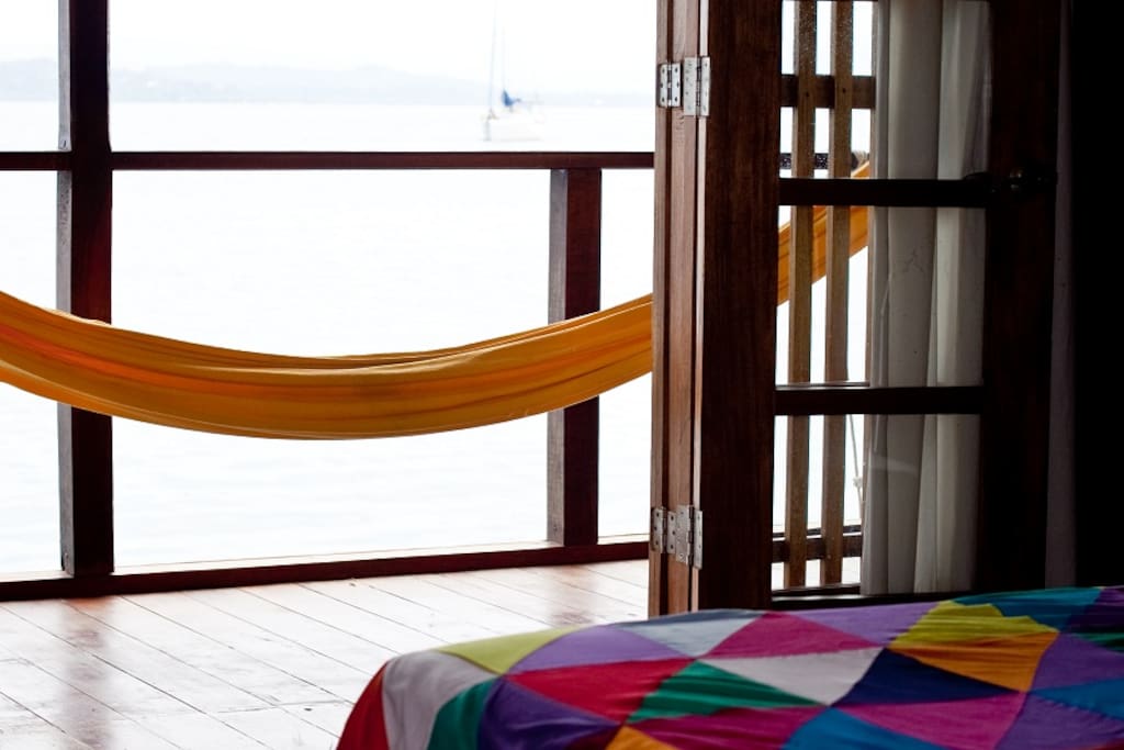 terrace from bed