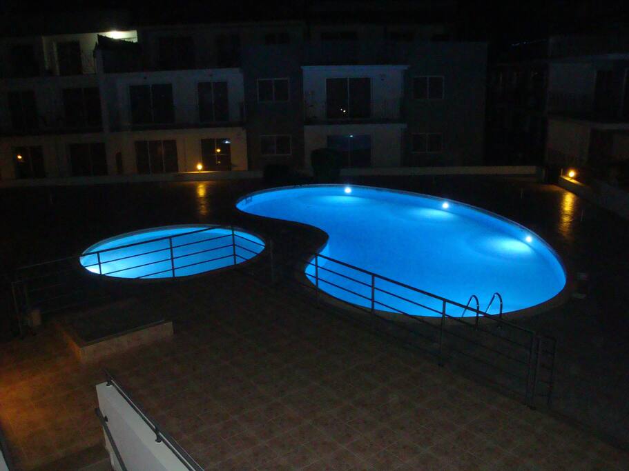 View from our balcony