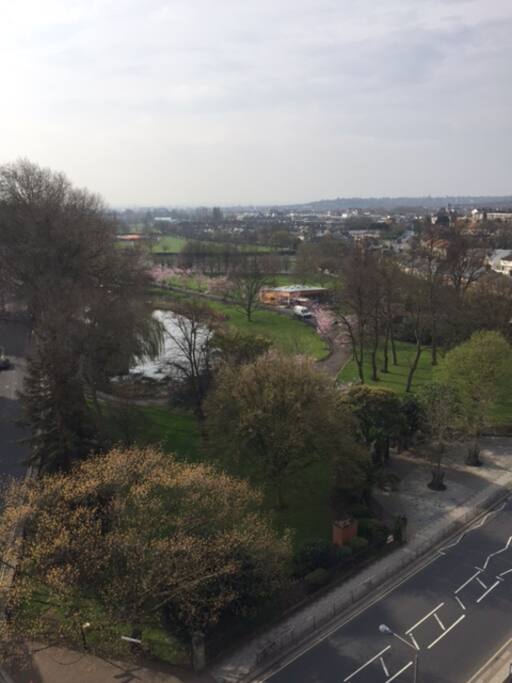 View from the balcony