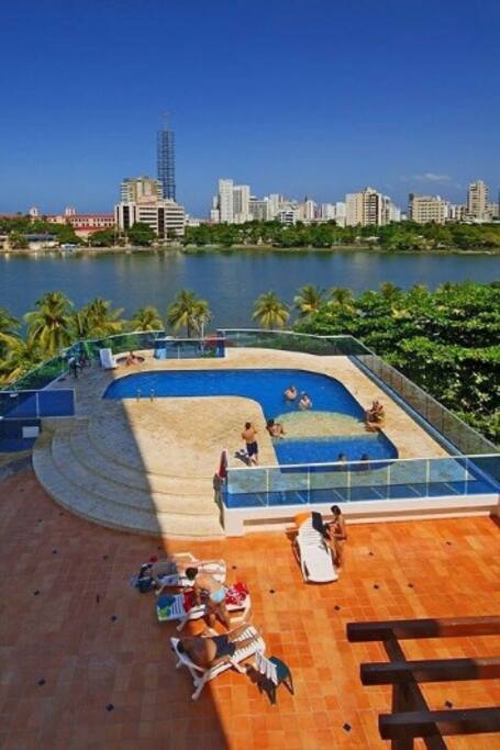 zona de piscina