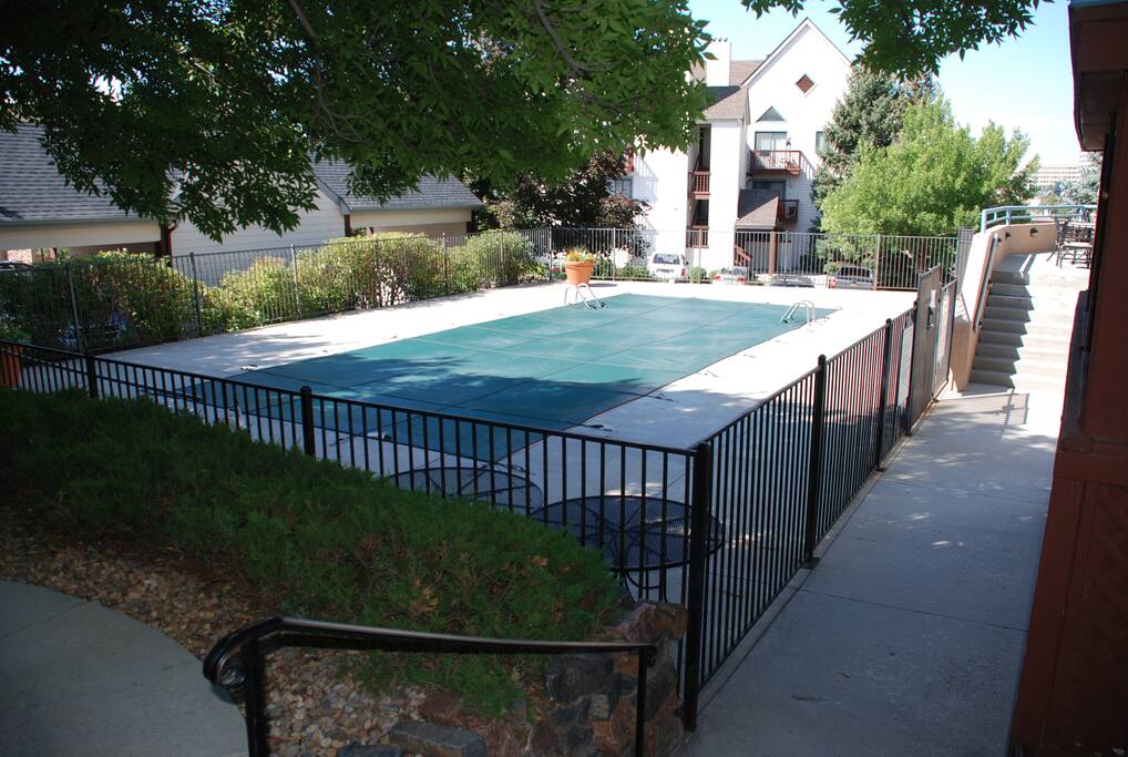 Our outdoor seasonal pool is always fun to swim or layout on one of our many sun chairs and concentrate on sunbathing.