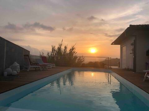 near Ajaccio - Villa with swimming pool