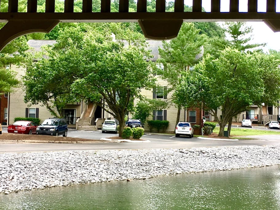 Exterior view (unit is on third floor)