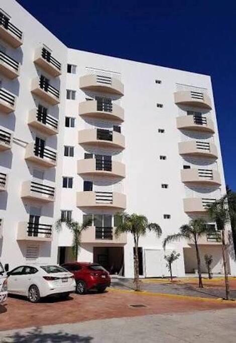 fahca del edificio
