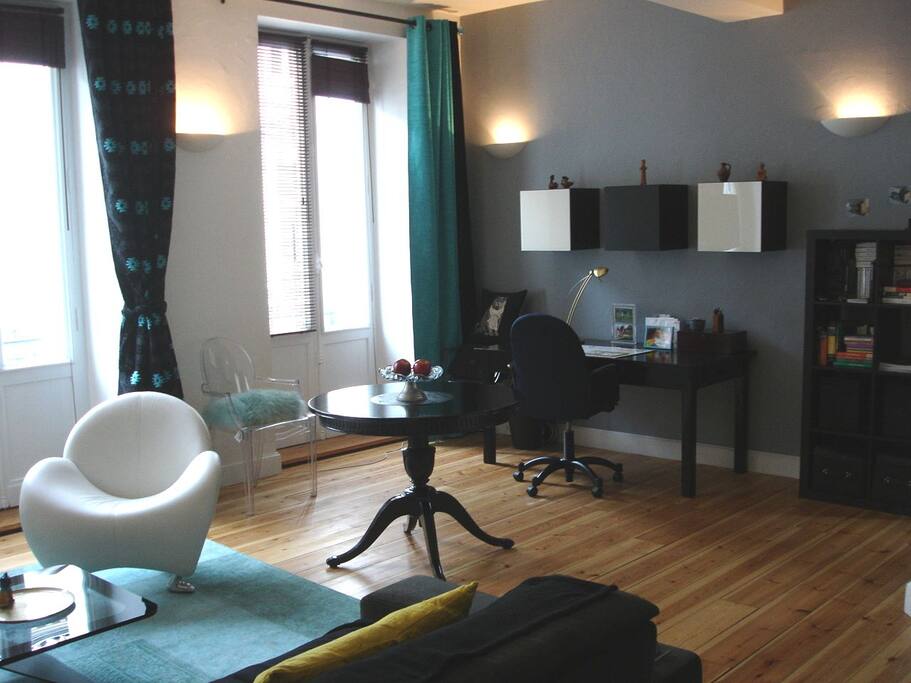 1er étage : salon