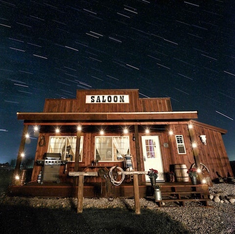 Western Saloon with Teton Views!