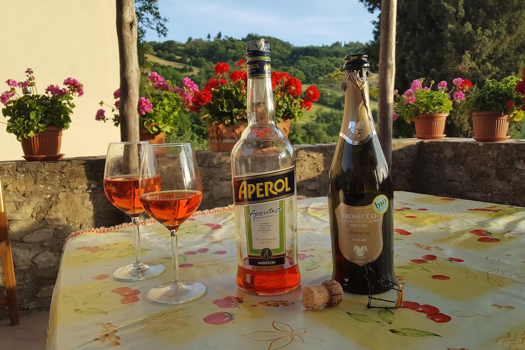 Aperol spritz with a view!